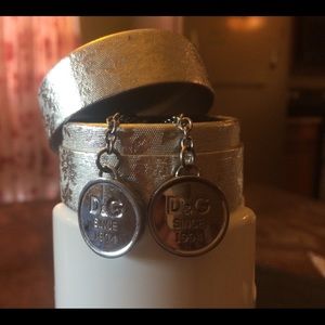 Dolce Gabbana pendant earrings.